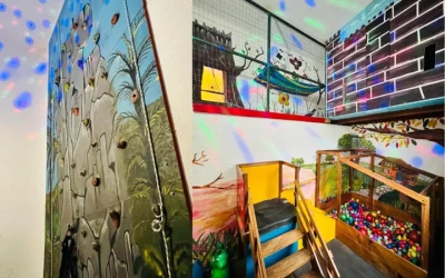 área de juegos - salón infantil Casa del Ángel